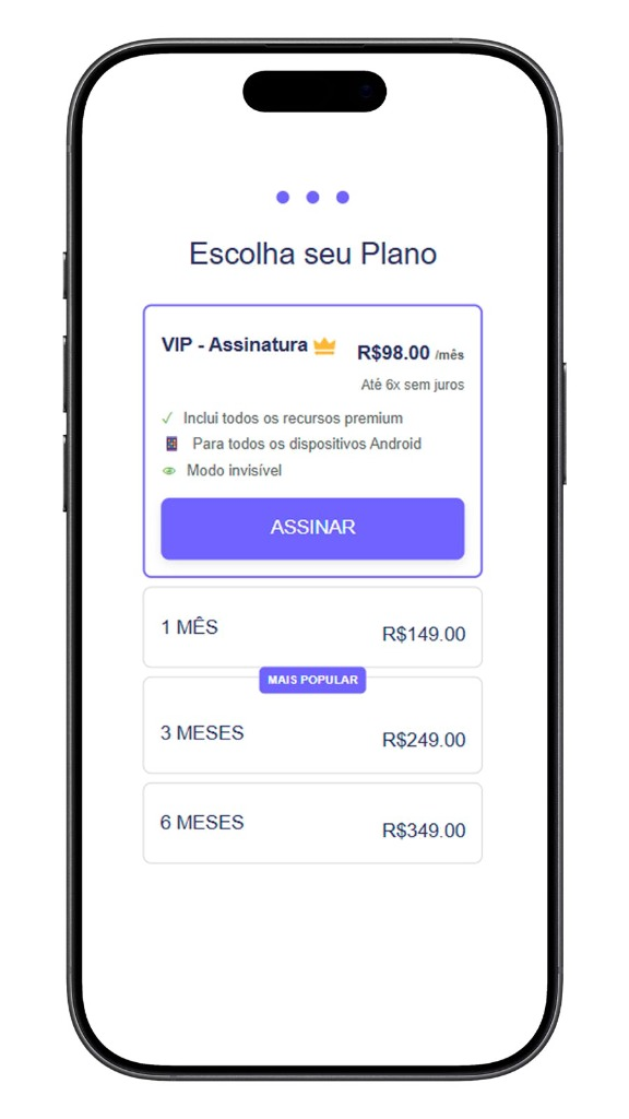 Escolha seu plano