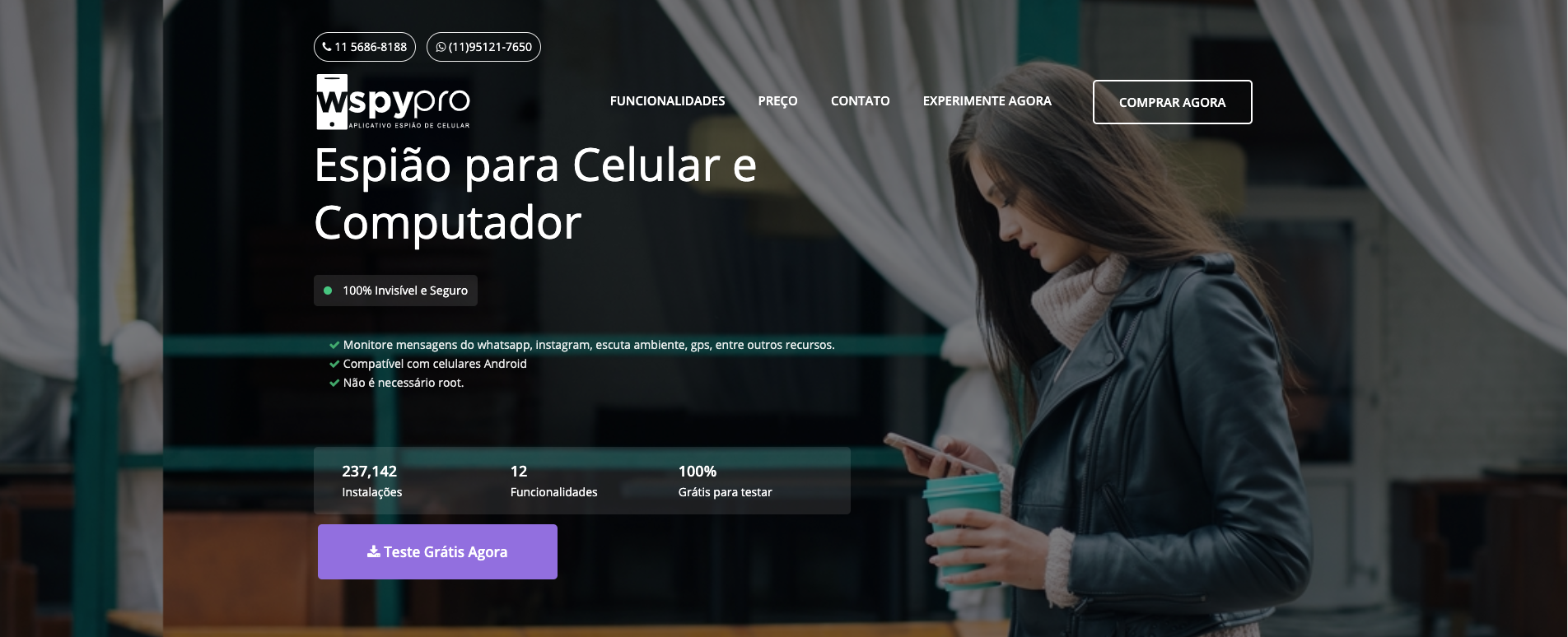Espião de Celular Grátis: TOP 2 Aplicativos brasileiros - WT Software